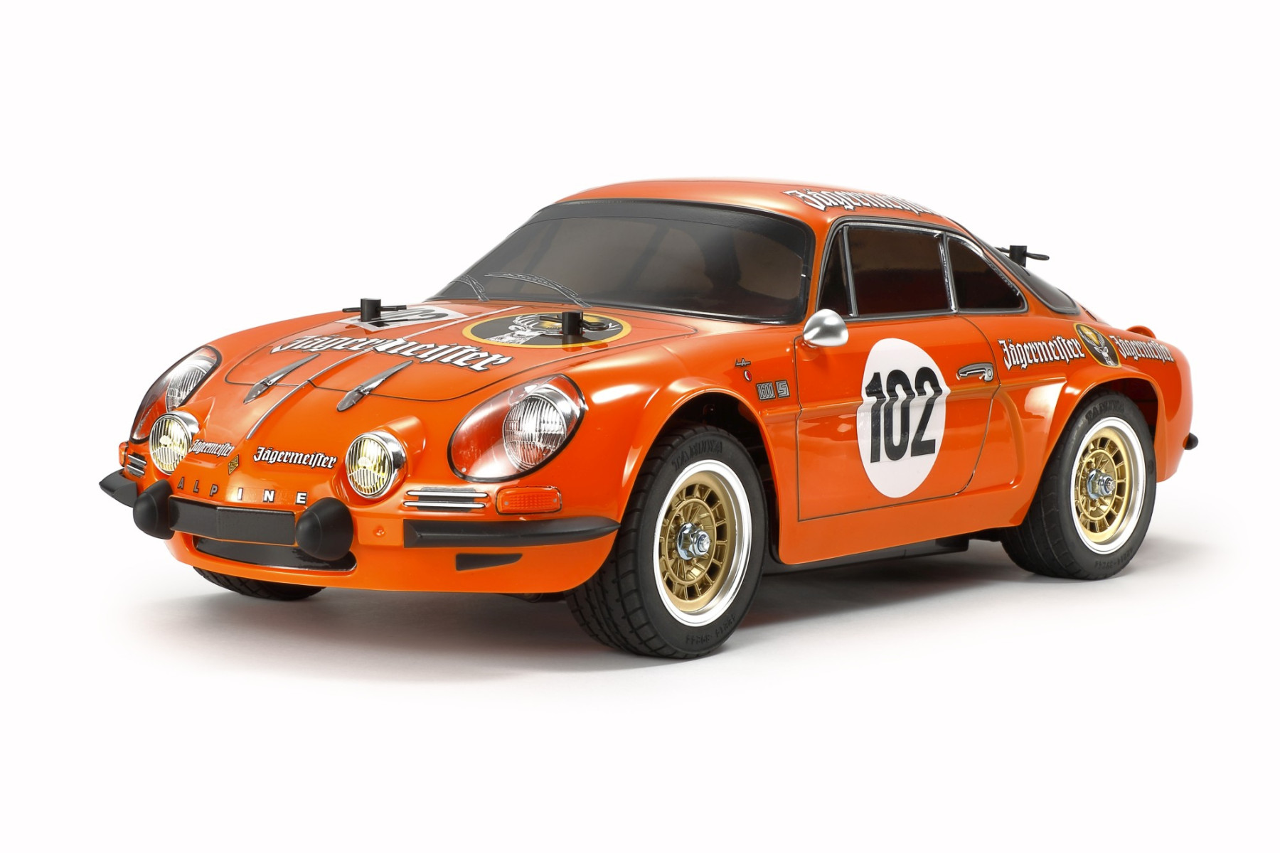 R/C 1/10 ALPINE A110 JAGERMEISTER 1973 (M06)